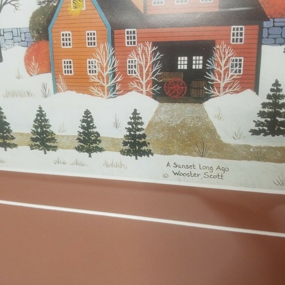 Jane Wooster Scott A Sunset Long Ago Framed - Picture 2 of 3